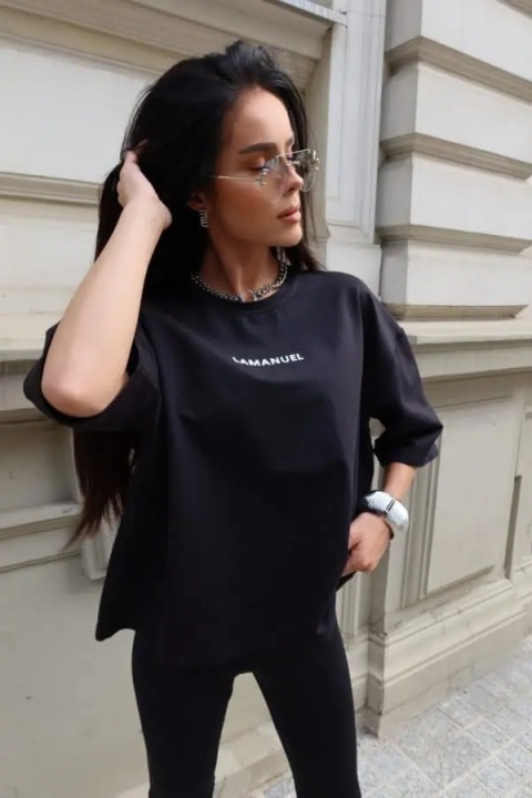 Tshirt NOX czarny La Manuel