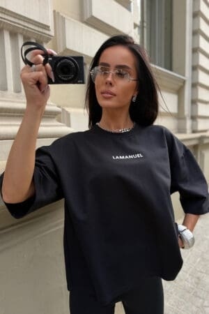 Tshirt NOX czarny La Manuel