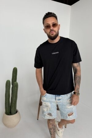 Tshirt PURE FORM czarny La Manuel
