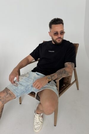 Tshirt PURE FORM czarny La Manuel