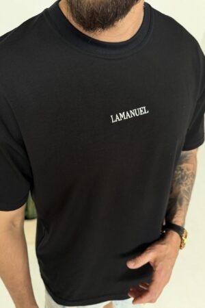 Tshirt PURE FORM czarny La Manuel